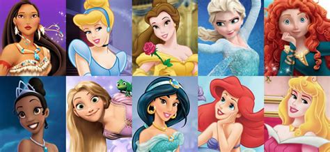 todas las princesas de disney|lista princesas disney.